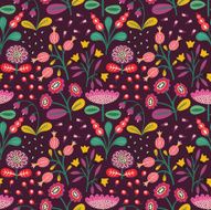 Spring seamless floral pattern