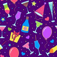 seamless with different cocktails N2