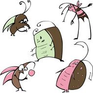 Cartoon Insects N3