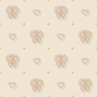 Pattern with female homosexual symbol