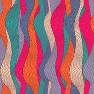 Seamless wave hand-drawn pattern N89