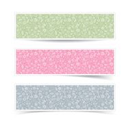 Vilentine&#039;s day vector banners
