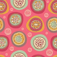 Seamless pattern with flowers N21