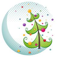 Christmas Tree Illustration N6