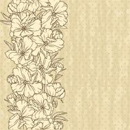 Floral background with place for text N7