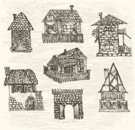 Hand-drawn House Illustration