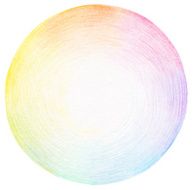 Abstract circle pencil scribbles background texture N3