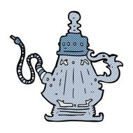 comic cartoon hookah N2
