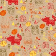 Tribal Animal Background