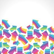 stripe pattern with arrows