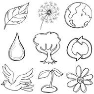 Environment collection in Black and White