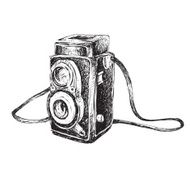 Retro Camera Doodle N2