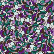 abstract seamless ornamental vector pattern N2