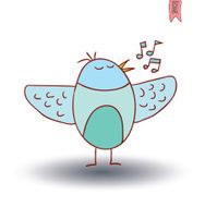 Bird icon vector illustration N22