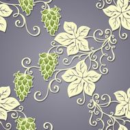 Seamless Floral Pattern (Vector) N78