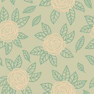 Seamless vector floral pattern N3