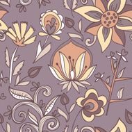 Seamless texture with flowers N57