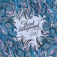 Abstract vector decorative nature background N19
