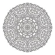 Mandala ornament N2