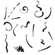 Set of arrows N17