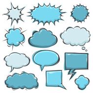 Speech bubbles N41