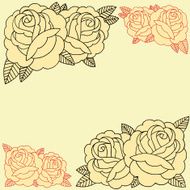 Roses frame N2