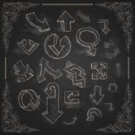 Set Of Hand Drawn Doodle Arrows N8