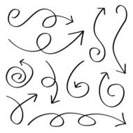 Hand Drawn Arrows N32