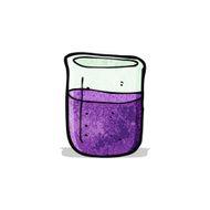 science beaker cartoon N4
