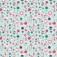 Beautiful design Christmas seamless pattern with xmas toys N5