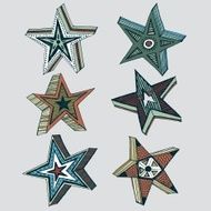 Colorful stars set N2