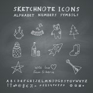 Doodle Russian Icons