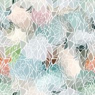 Seamless pattern with abstract ornament N2