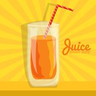 colorful coctail vector illustration background concept N5
