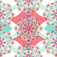 Tribal ethnic seamless pattern abstract background ornament N4