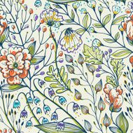 Vector floral seamless pattern N17