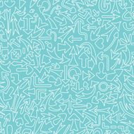 Seamless pattern with different arrows N11
