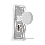 cartoon door knob N27