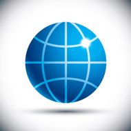 Earth vector icon