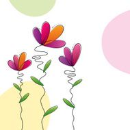 Floral background N99