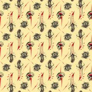 Tattoo seamless Pattern N8