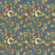 flower and bird Seamless texture N12