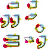 Colorful Symbol N25