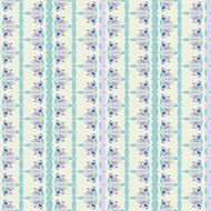 Floral stripes seamless Pattern N2