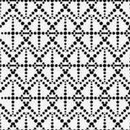 abstract black and white dot pattern background
