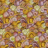 Waves and curls pattern N4