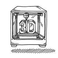 3D Printing Machine Drawing