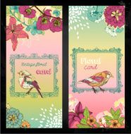 Floral card N8
