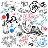 Doodle Design Elements N9