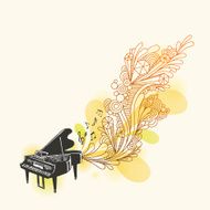 Piano Drawing